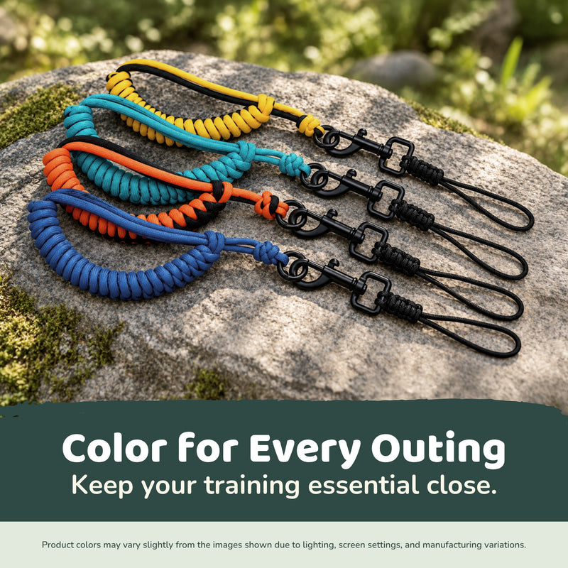 PetsTEK - Paracord Remote Hand Lanyard for Dog Training Collars-zoom-
