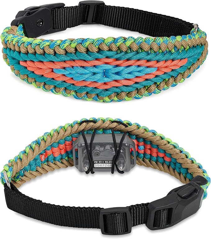 PetsTEK - Paracord Dog Collar Cover - Accessories and Parts-zoom-
