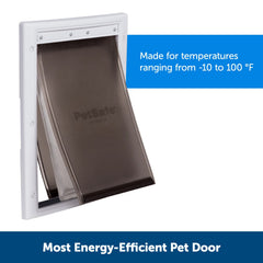 PetSafe PPA00-10986 Extreme Weather Pet Door Large Energy Efficient