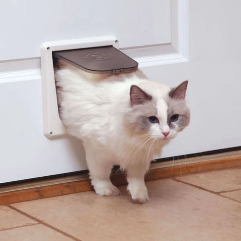 PetSafe P1-4W-11 4-Way Interior Locking Cat Door
