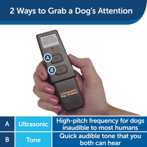 PetSafe PUPT-100-19 Collarless Ultrasonic Remote Trainer with 2 Modes