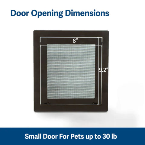 PetSafe Pet Screen Door Flap Opening Dimensions