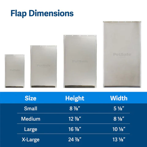 PetSafe - PAC11-11038 Replacement Flap - Medium - Pet Door