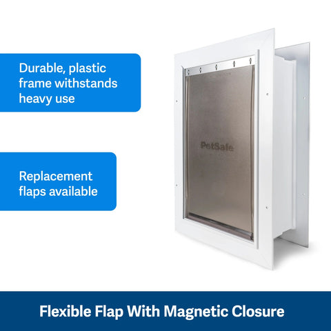 PetSafe ZPA00-16201 Wall Entry Pet Door Features