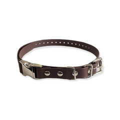 E-Collar Technologies 3/4" Quick Snap Biothane Collar in Brown