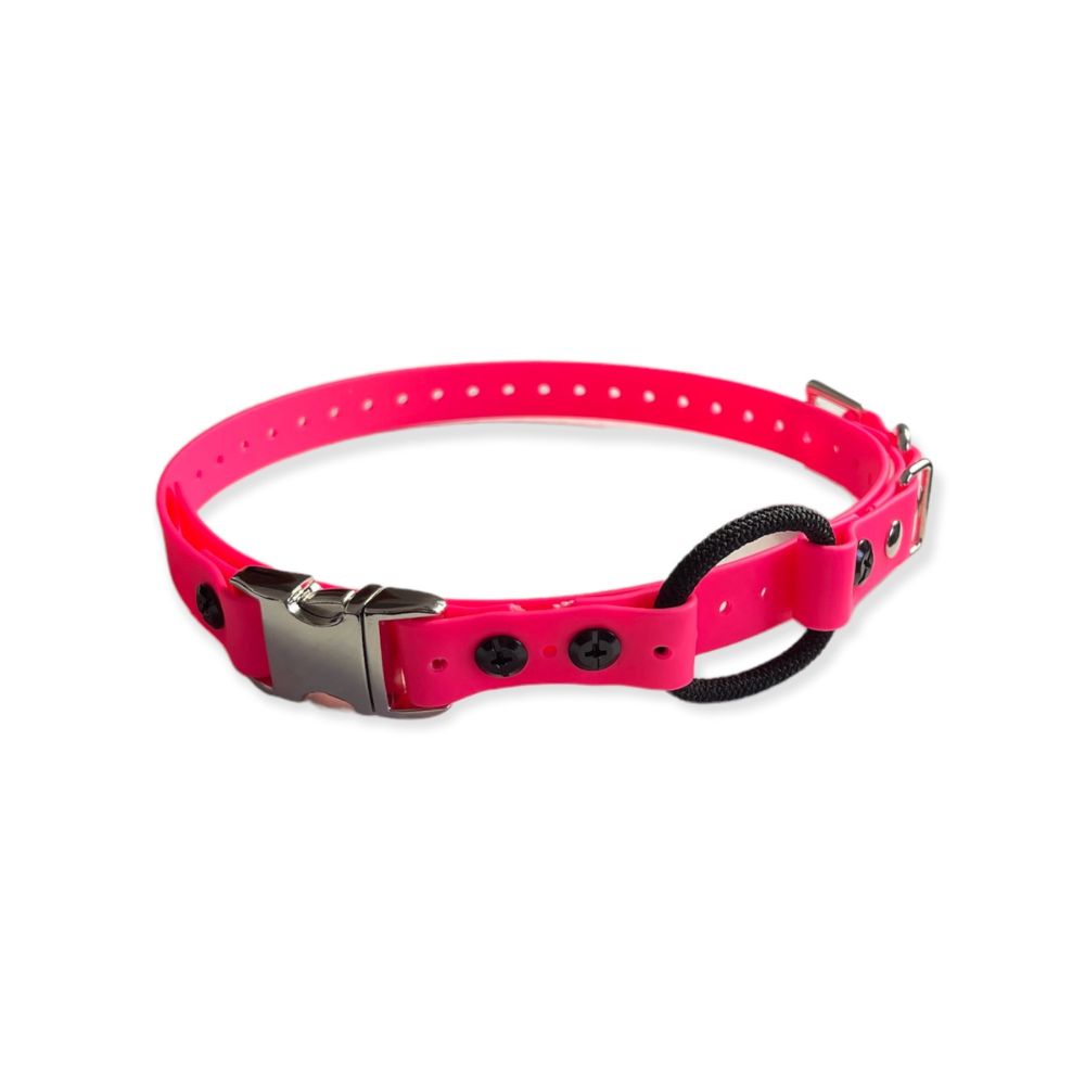 E-Collar Technologies 3/4" x 33" Quick Snap Bungee Collar in Pink