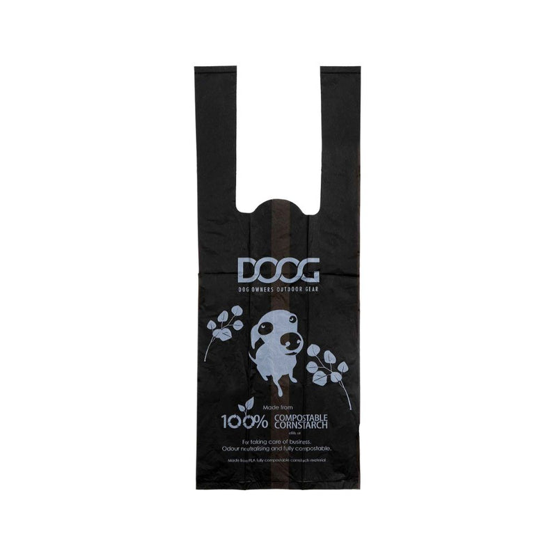 DOOG - Compostable Pick Up Bags - 45-Count, Black - Waste Management-zoom-