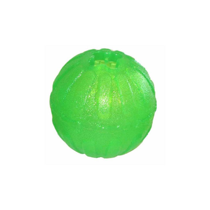 Starmark - Everlasting Fun Ball Medium - Green 3″ x 3″ x 3″ - Dog Treats-zoom-