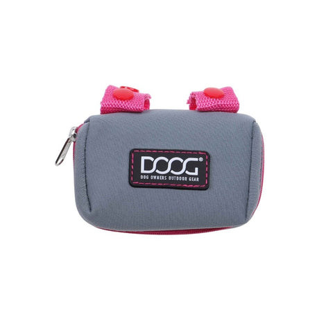DOOG Walkie Pouch in Grey and Pink