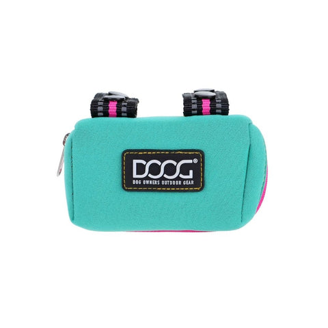 DOOG Walkie Pouch in Teal and Pink