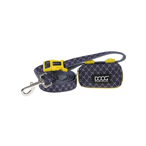 DOOG Walkie Pouch in Black Purple and Yellow