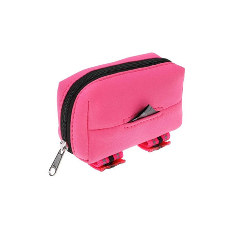 Back of DOOG Walkie Pouch in Pink