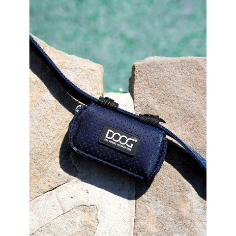 Navy DOOG Neoprene Walkie Pouch with Leash