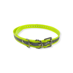 E-Collar Technologies - 3/4" Reflective Biothane Replacement Strap in Yellow