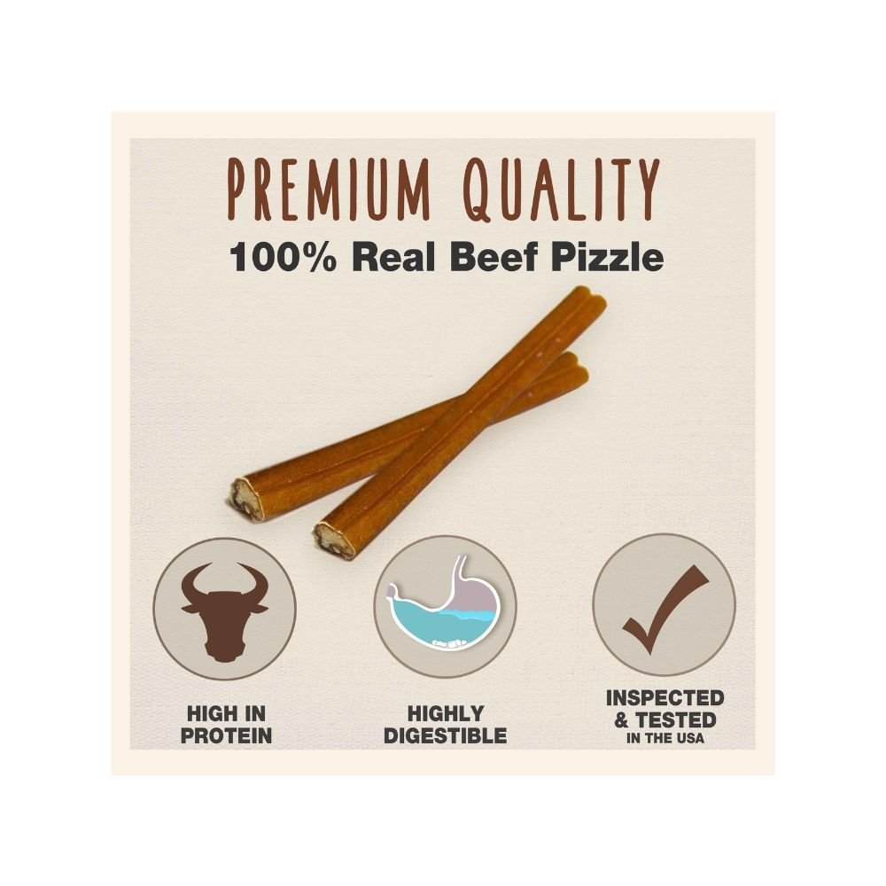 Cadet-Cadet - Bully Sticks Dog Treats - 25 count Medium - Dog Treats