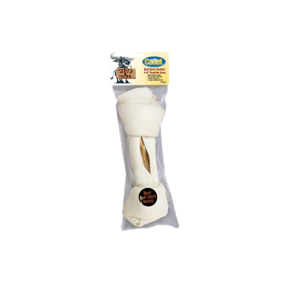 Cadet-Cadet - Bully Stuffed Hide-a-Bull Bone 9 – 10 inches - Dog Treats