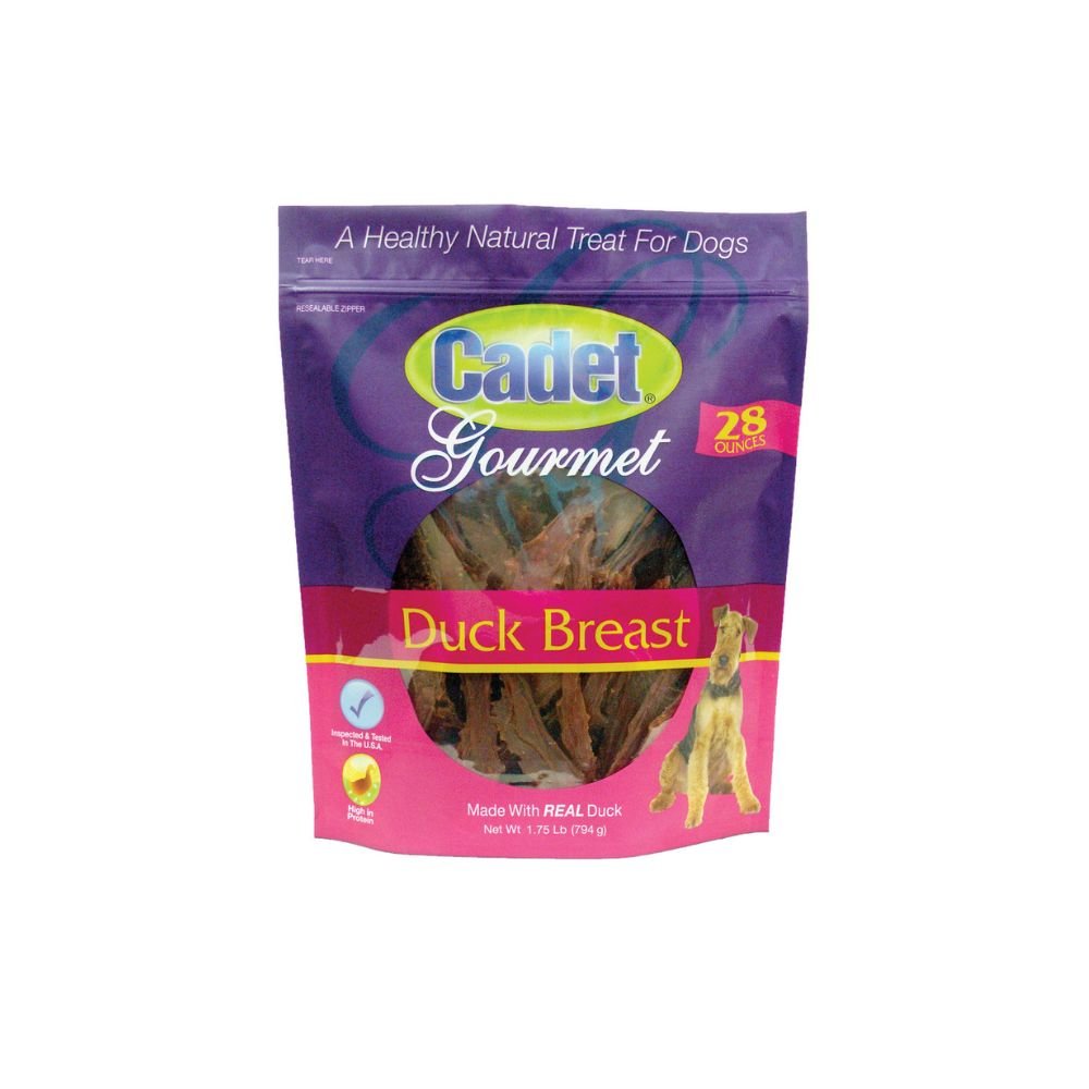 Cadet-Cadet - Premium Gourmet Duck Breast Treats - 28 ounces - Dog Treats