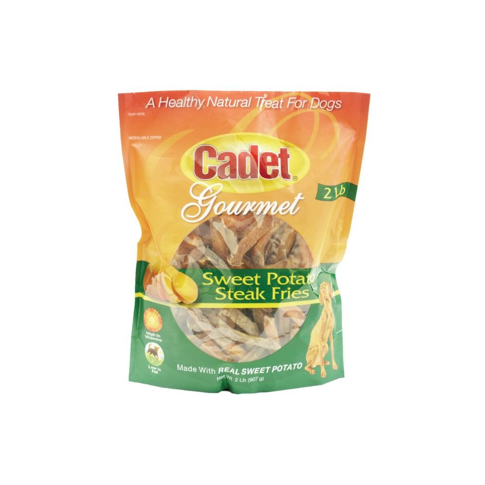 Cadet-Cadet - Sweet Potato Steak Fries Treats - 2 pounds - Dog Treats
