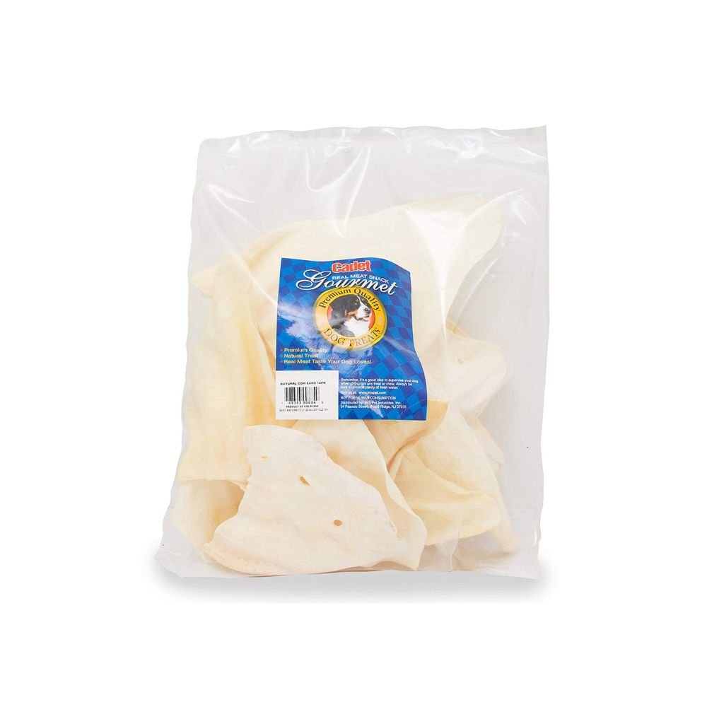 Cadet-Cadet - White Cow Ears - 12 pack - Dog Treats