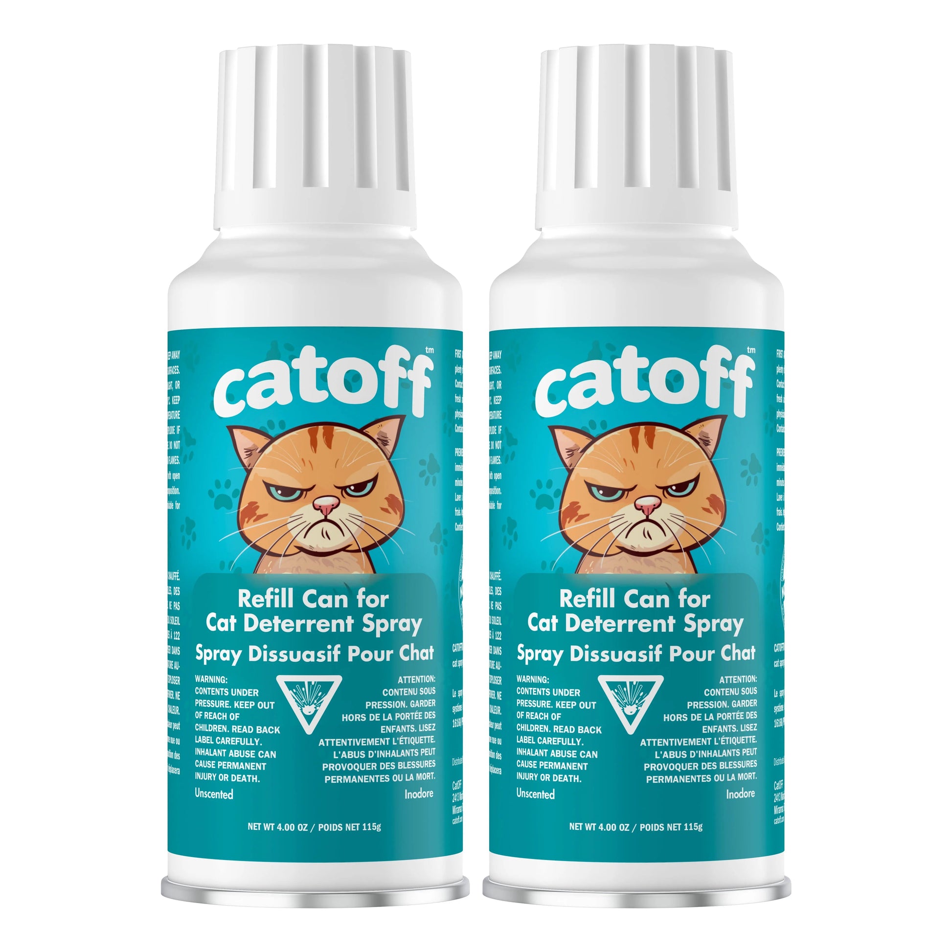 CatOff-CatOff™ Cat Deterrent Spray Refill Can 115ml