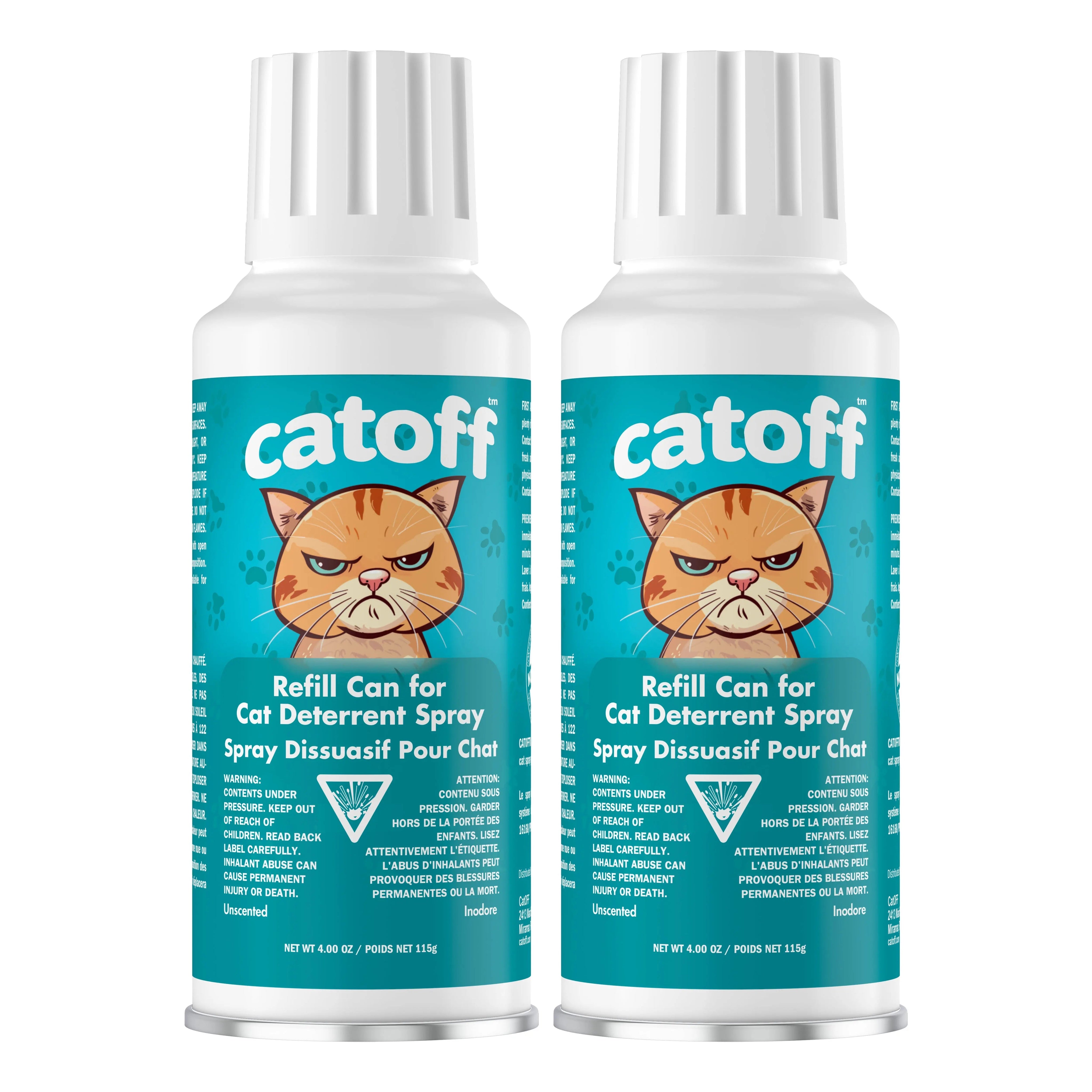 CatOff-CatOff™ Cat Deterrent Spray Refill Can 115ml