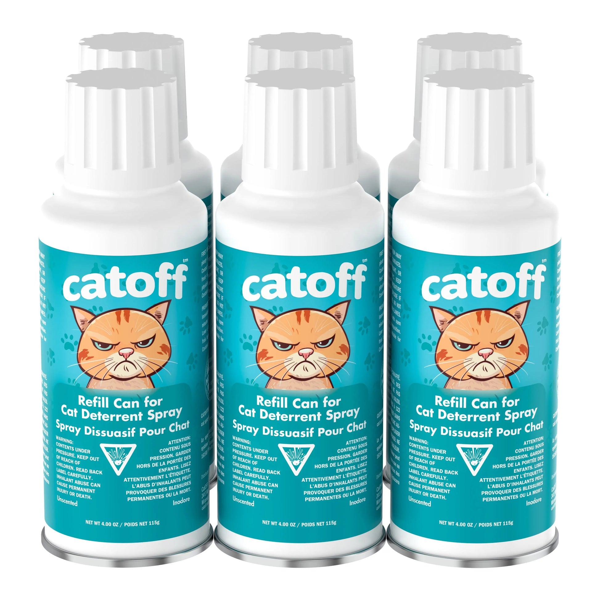 CatOff-CatOff™ Cat Deterrent Spray Refill Can 115ml