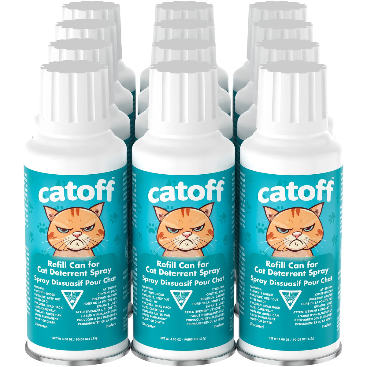 CatOff-CatOff™ Cat Deterrent Spray Refill Can 115ml