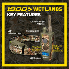Dogtra-Dogtra - 1900S Wetlands Boost & Lock - 3/4 Mile - Remote Training Collar