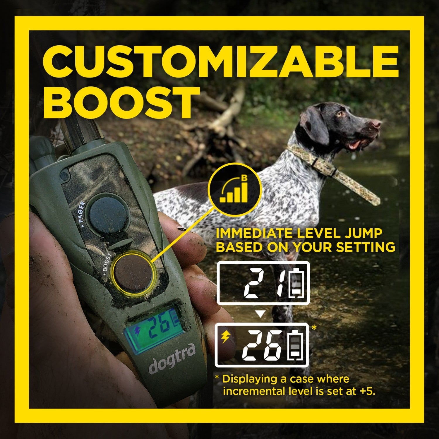 Dogtra-Dogtra - 1900S Wetlands Boost & Lock - 3/4 Mile - Remote Training Collar