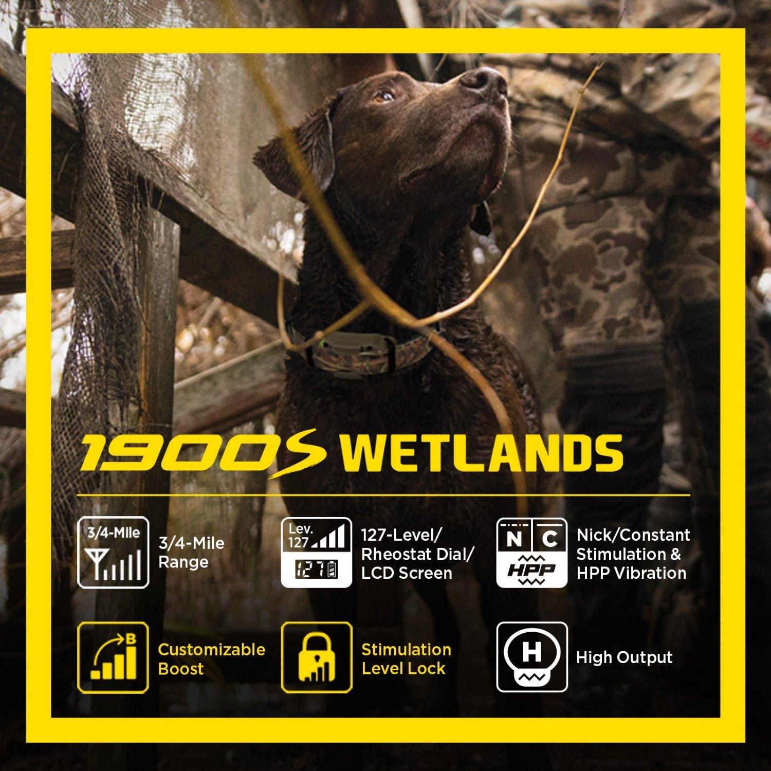 Dogtra-Dogtra - 1900S Wetlands Boost & Lock - 3/4 Mile - Remote Training Collar