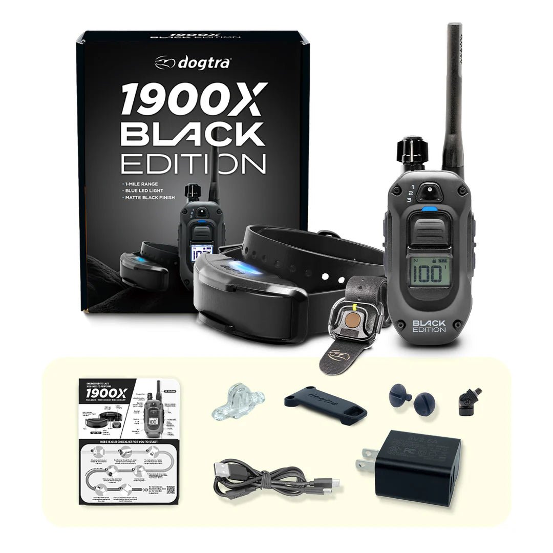 Dogtra-Dogtra 1900X Black Edition - 1 Mile - Remote Training E-Collar