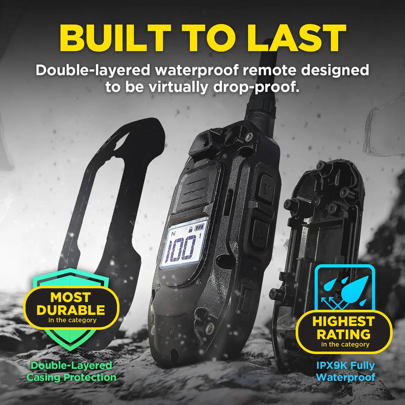 Dogtra 1900X Black Edition - 1 Mile - Remote Training E-Collar-zoom-