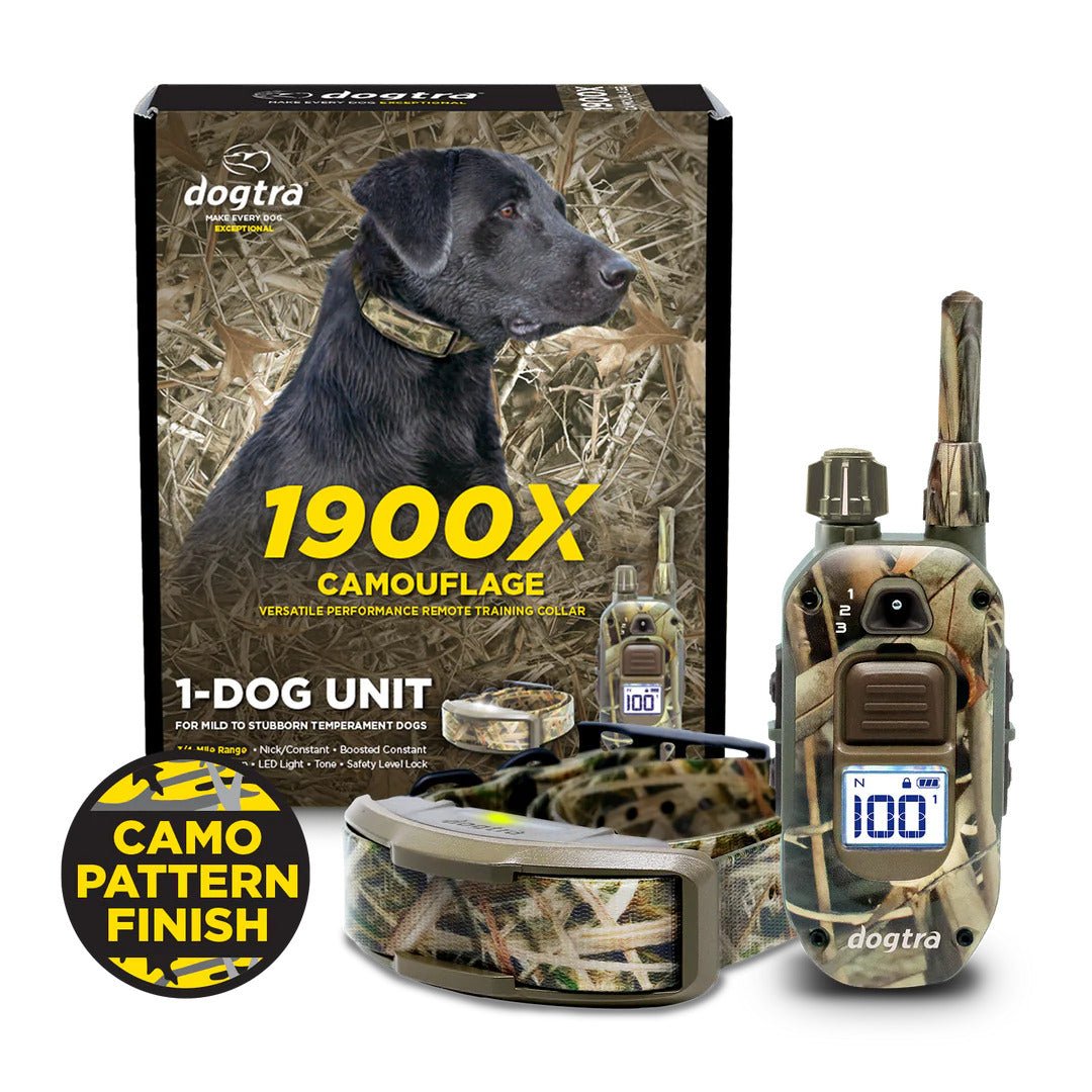 Dogtra-Dogtra 1900X Camouflage - 3/4 Mile - Remote Training E-Collar