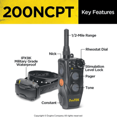Dogtra-Dogtra - 200NCPT - 1/2 Mile - Remote Training Collar