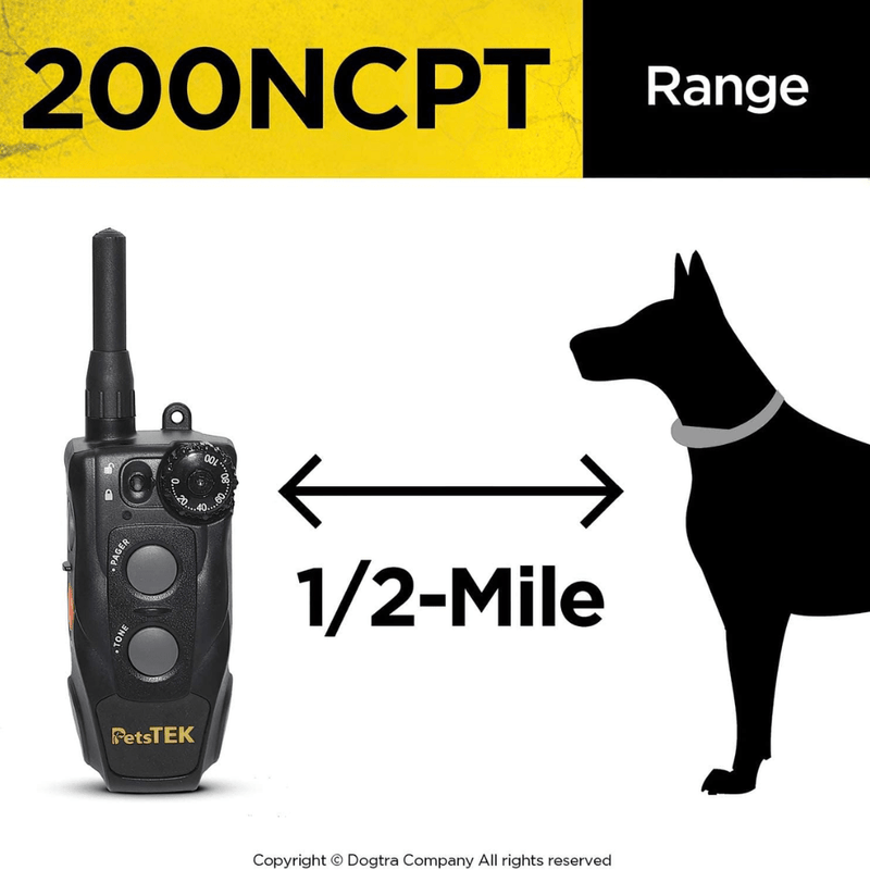 Dogtra - 200NCPT - 1/2 Mile - Remote Training Collar-zoom-