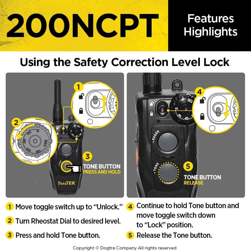 Dogtra-Dogtra - 200NCPT - 1/2 Mile - Remote Training Collar