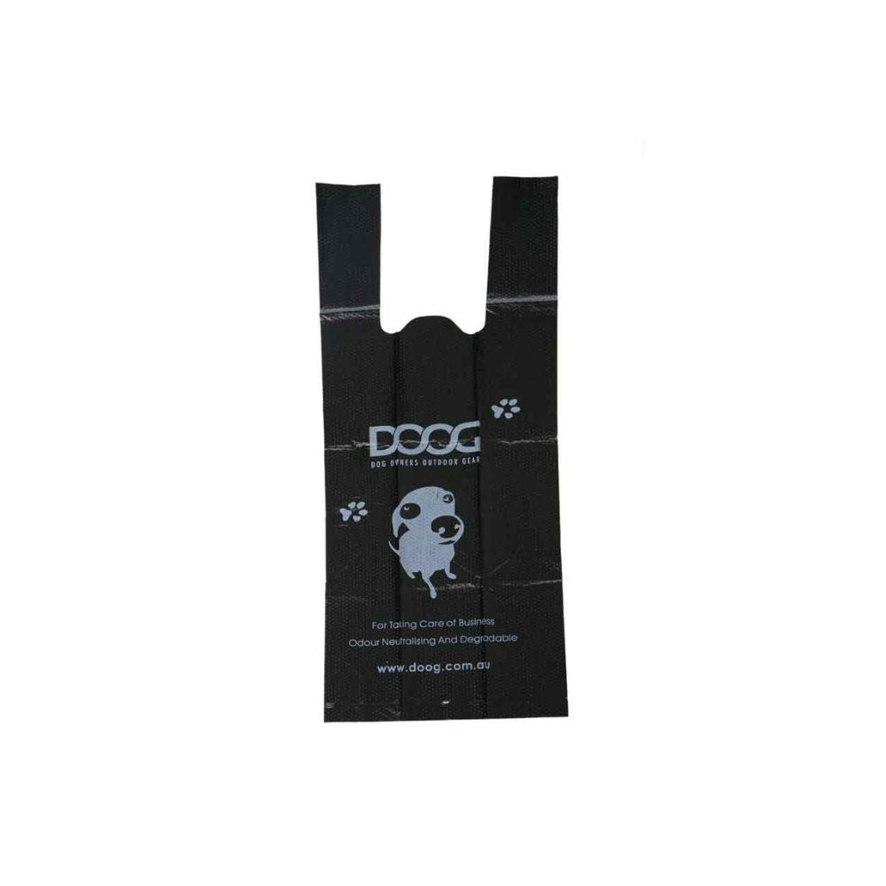 DOOG-DOOG - Biodegradable Pick Up Bags - 60-Count, Black - Waste Management