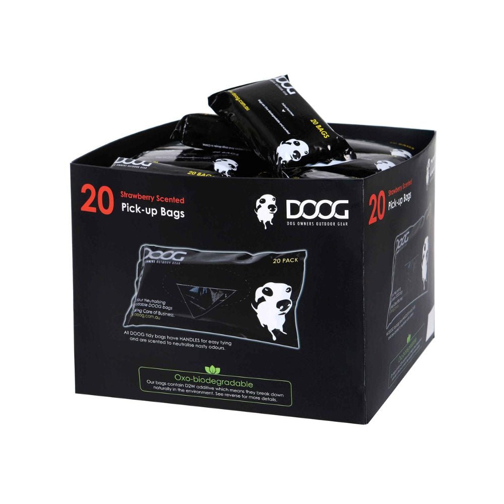 DOOG-DOOG - Pick Up Bags - 600-Count, Black - Waste Management