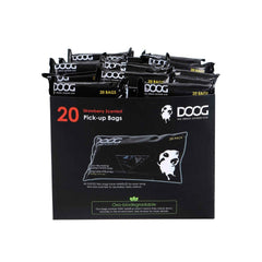 DOOG-DOOG - Pick Up Bags - 600-Count, Black - Waste Management