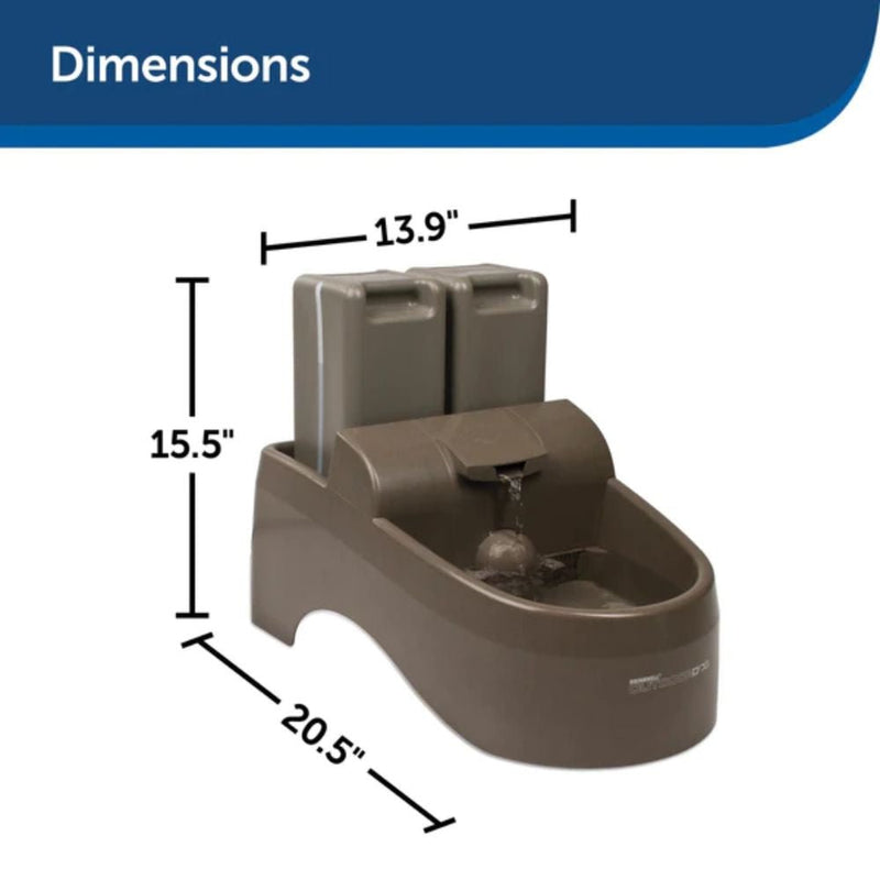 Drinkwell - ZWW00-17111 Outdoor Dog Fountain - Pet Fountain-zoom-