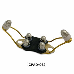 E-Collar Technologies-Comfort Pads - Titanium Flex Winged Contacts for Educator Remote Training Collars