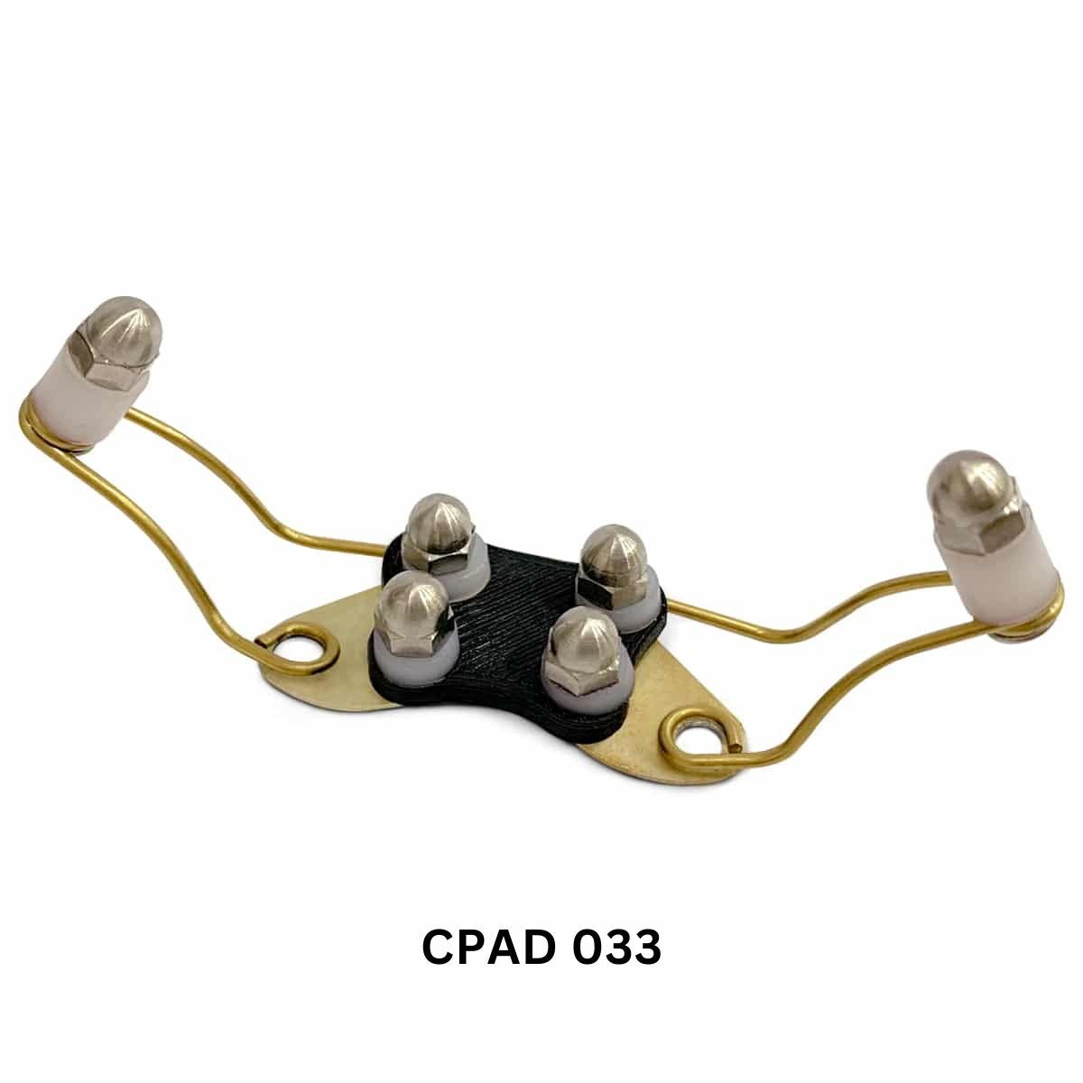 E-Collar Technologies-Comfort Pads - Titanium Flex Winged Contacts for Educator Remote Training Collars