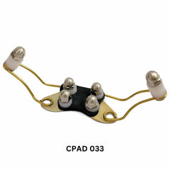 E-Collar Technologies-Comfort Pads - Titanium Flex Winged Contacts for Educator Remote Training Collars