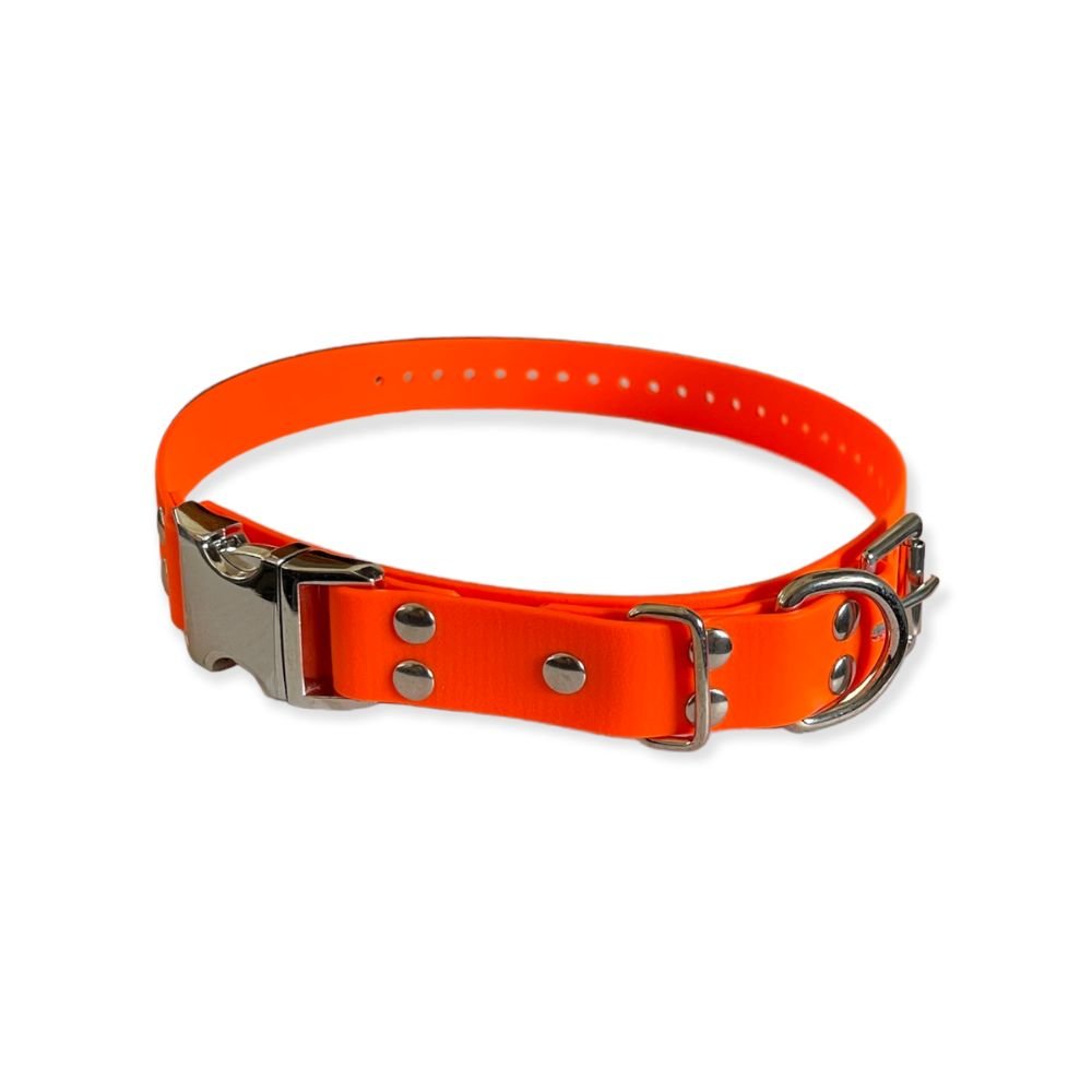 E-Collar Technologies-E-Collar Technologies - 1" Width - Quick Snap Biothane Collar