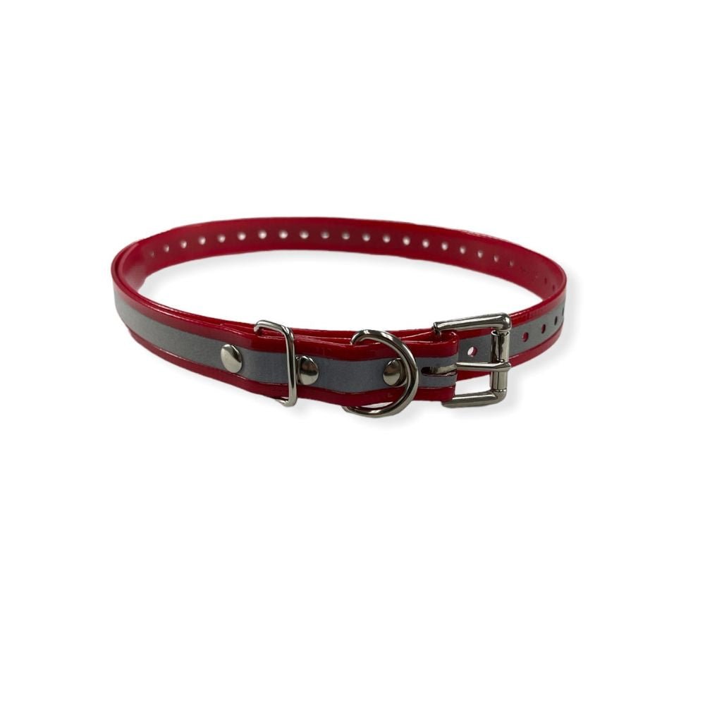 E-Collar Technologies-E-Collar Technologies - 3/4" Width - Reflective Biothane Replacement Strap