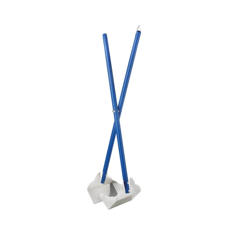 Four Paws-Four Paws - Sanitary Pooper Scooper - Plain Scoop, Blue - Waste Management