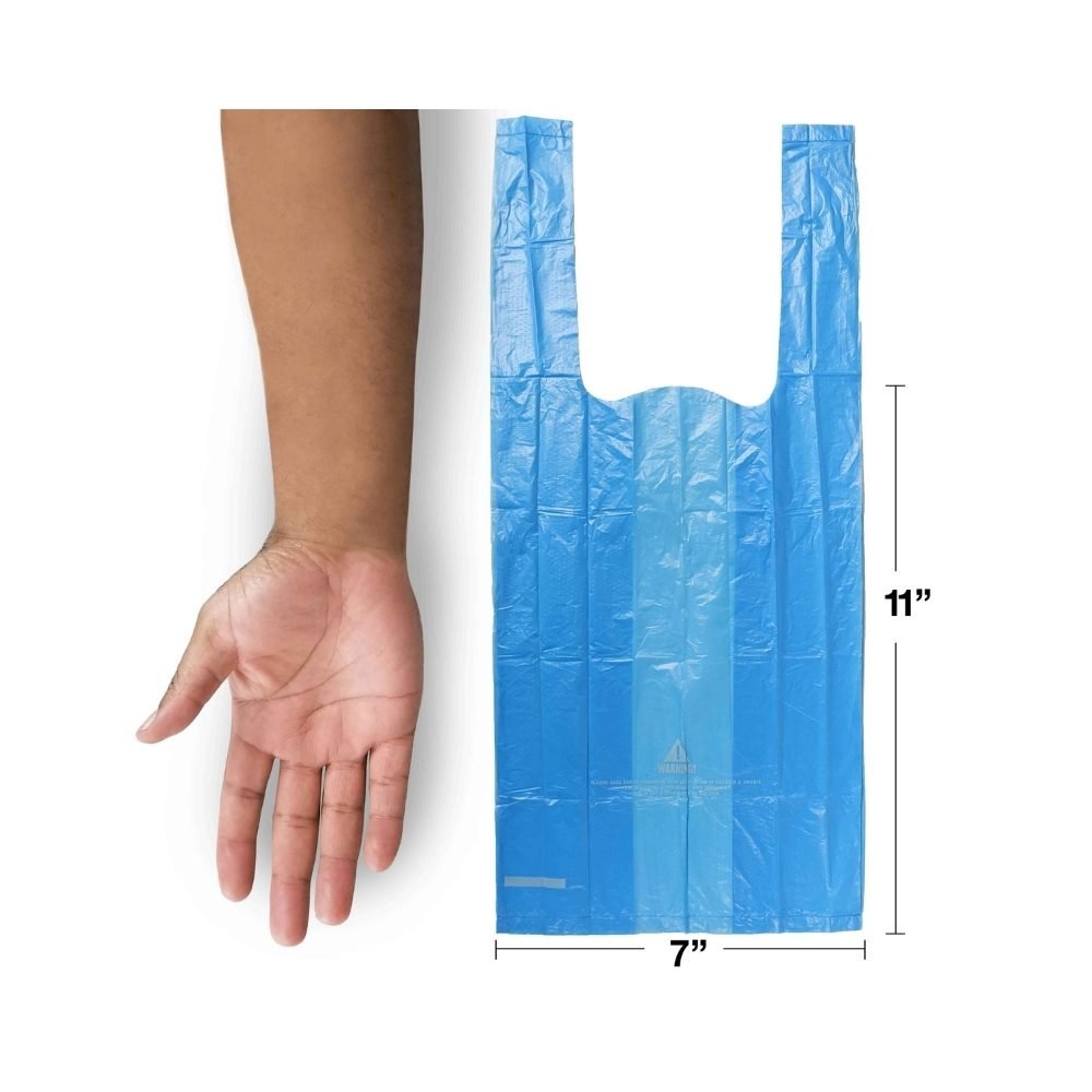 Four Paws-Four Paws - Wee-Wee Scented Dog Waste Bags - 60-Count, Blue - Waste Management