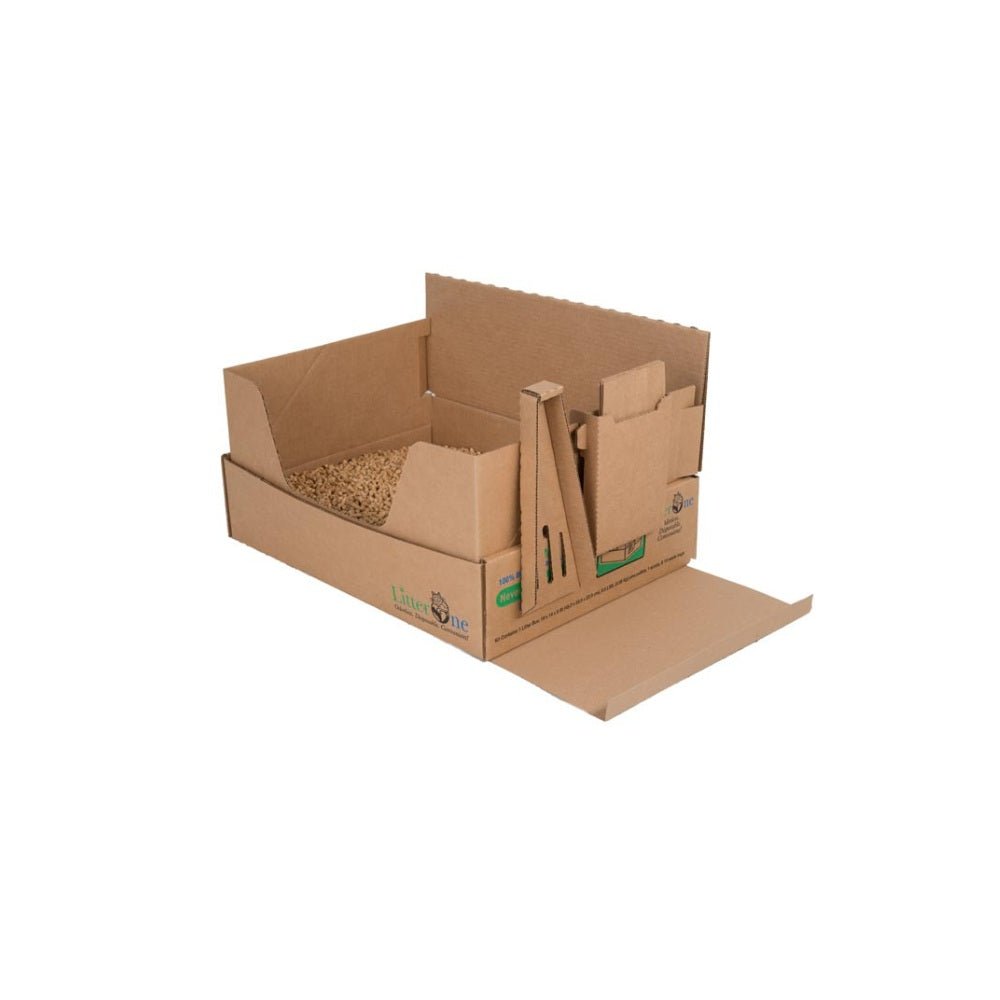 Litter One-Litter One - Cat Litter Kit - Brown - Litter Boxes