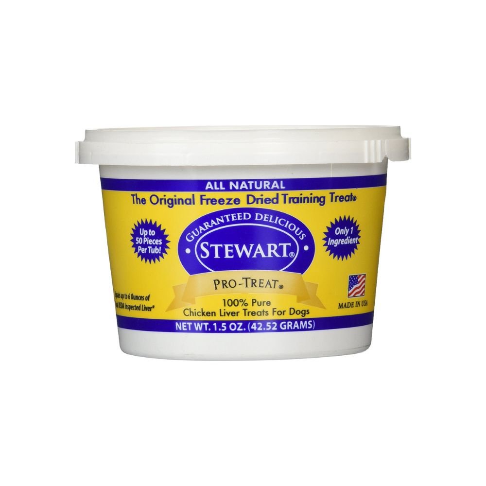 Miracle Corp-Miracle Corp - Stewart Pro-Treat Freeze Dried Chicken Liver - 1.5 oz. - Dog Treats