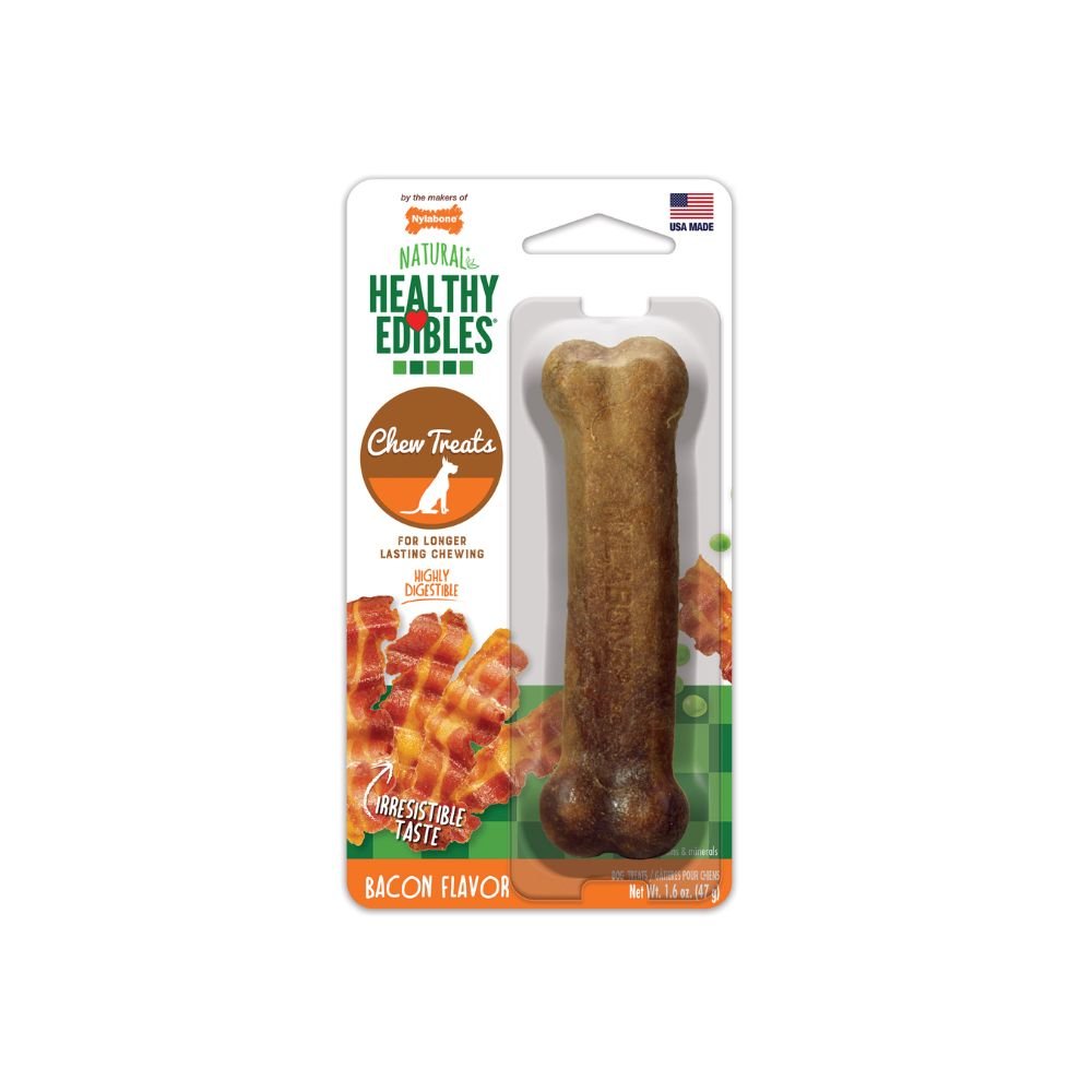 Nylabone-Nylabone - Healthy Edibles Longer Lasting Treats - Regular 1 Count - Dog Treats